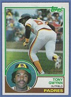 1983 Topps #482 Tony Gwynn RC San Diego Padres