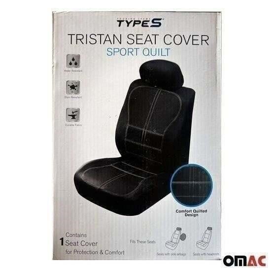 $27 Premium Comfort Black Tristan Sport Seat Cover