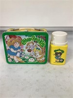 1983 Cabbage Patch Kids   Metal  Thermos Included
