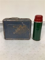 Vintage Lunch Box   Thermos Included