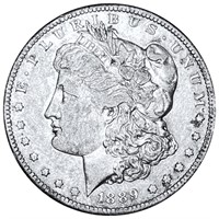 1889-S Morgan Silver Dollar XF