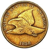 1858 Flying Eagle Cent NICELY CIRCULATED