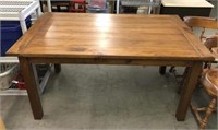 Wooden Farmhouse Style Dining Table