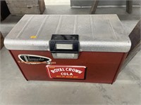 Vintage royal crown cola thermaster cooler