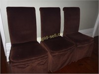 Upholstered Parsons Chairs