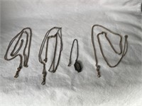 4 Antique Women's Watch Chains