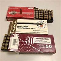 3 Boxes of 9mm