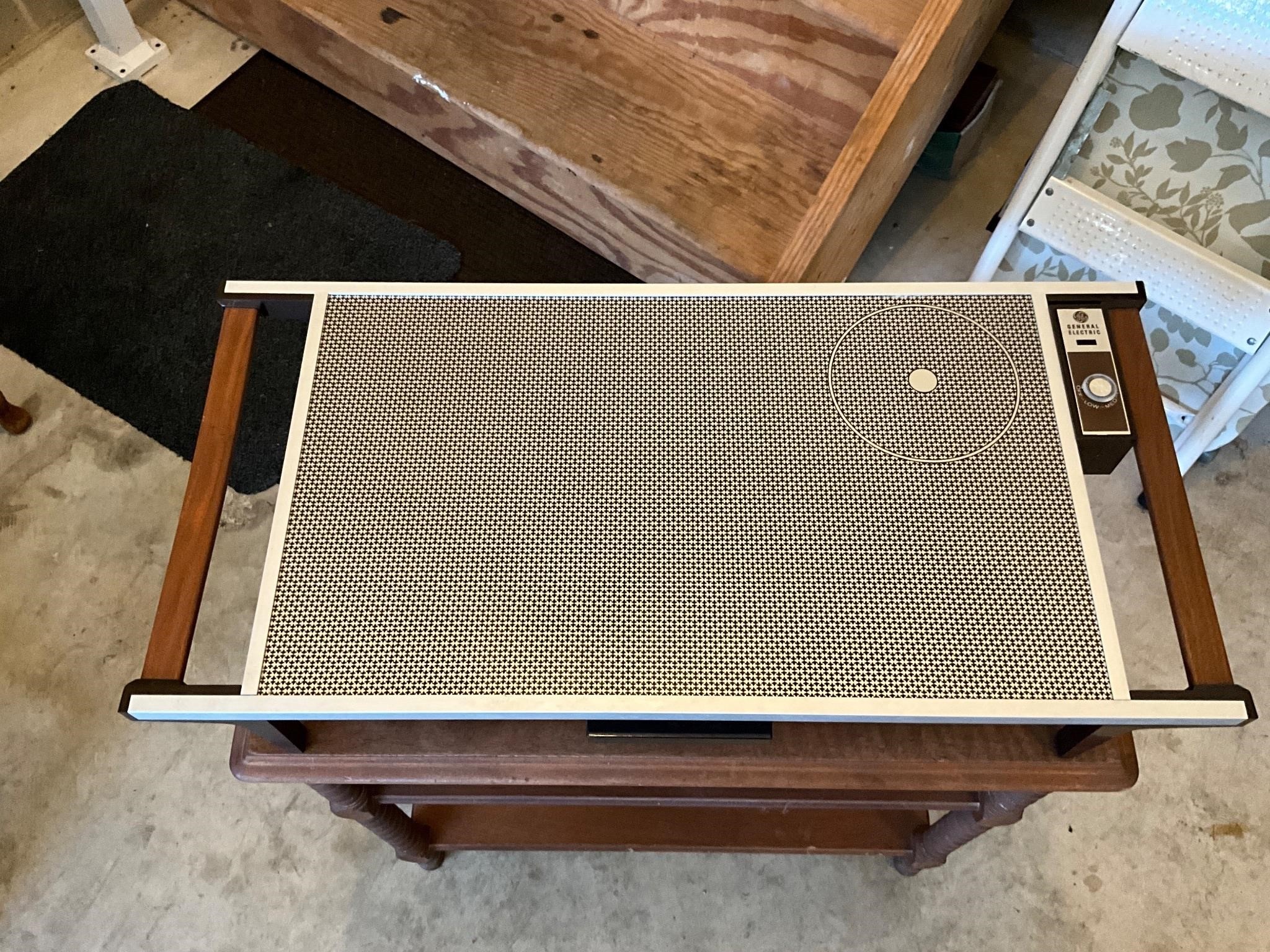 Vintage GE Portable Electric Cooktop