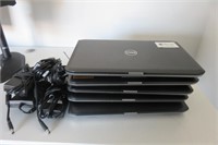 Lot of 5 Laptops