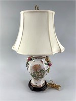 Mid Century Asian Ceramic Lamp