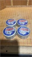 4 rolls double sided carpet tape