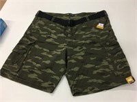 New Lee Combat Camo Size 48 Shorts w/Belt