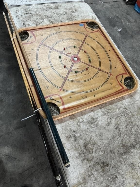 Vintage Pool Game Board