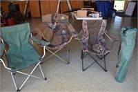 Lot of Collapsable Chairs - Camo Chair
