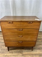 Mid Century Modern Chest of Drawers Minor Wear