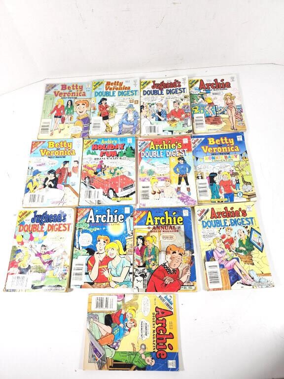 GUC Assorted Archie Comic Books (x13)