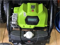 GREENWORKS ELITE PRESSURE WASHER RETAIL $190