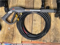 PRESSURE WASHER HOSE AND WAND RETAIL $50