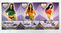 3 Benchwarmers Signed Auto Cards 2015