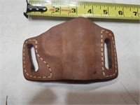 McKinnon hard leather conceal carry holster for