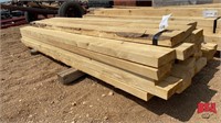 22 pcs. Rough Spruce 2x6x8