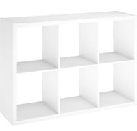 ClosetMaid 6 Cube Storage Shelf Organizer