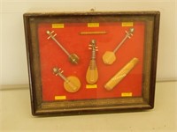Shadow Box Of Musical Instruments - 12 x 16