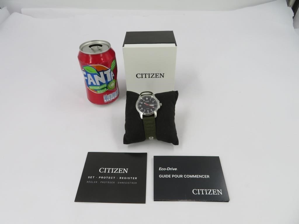 Montre Citizen Eco Drive WR 100