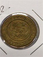 1999 Chuck E. Cheese Token