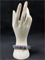 Tibetan Silver Beautiful bracelet. S hook.