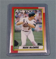 1989 MArk McGuire Baseball Card