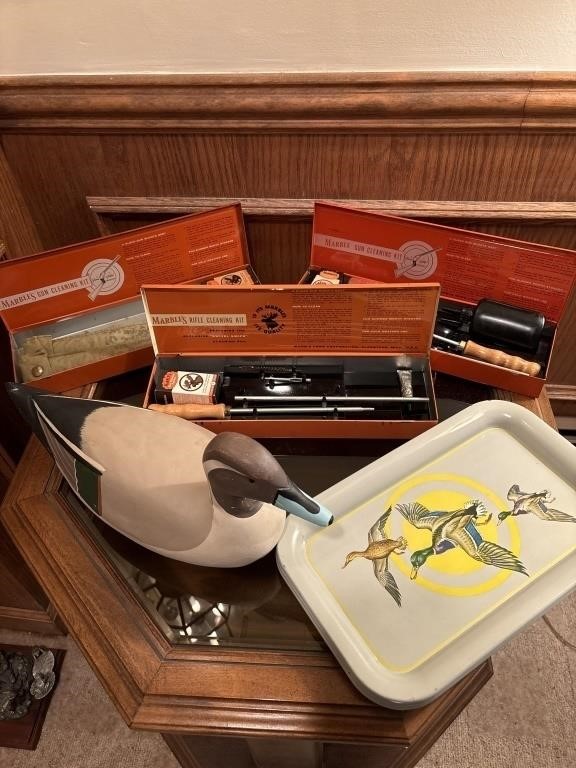 Gun Cleaning Kits and Duck Decoy