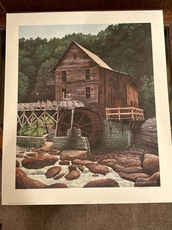 Signed & Numbered Print by Wellington Ward