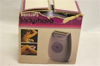 Vintage Philips Ladyshave Purple Shaver