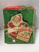 Vintage Christmas Santa Tree Topper