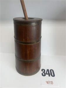 1800's cedar butter churn