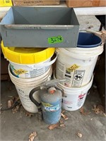 5gal Buckets (4), plus drawer