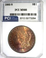 1882-S Morgan MS66 LISTS $425