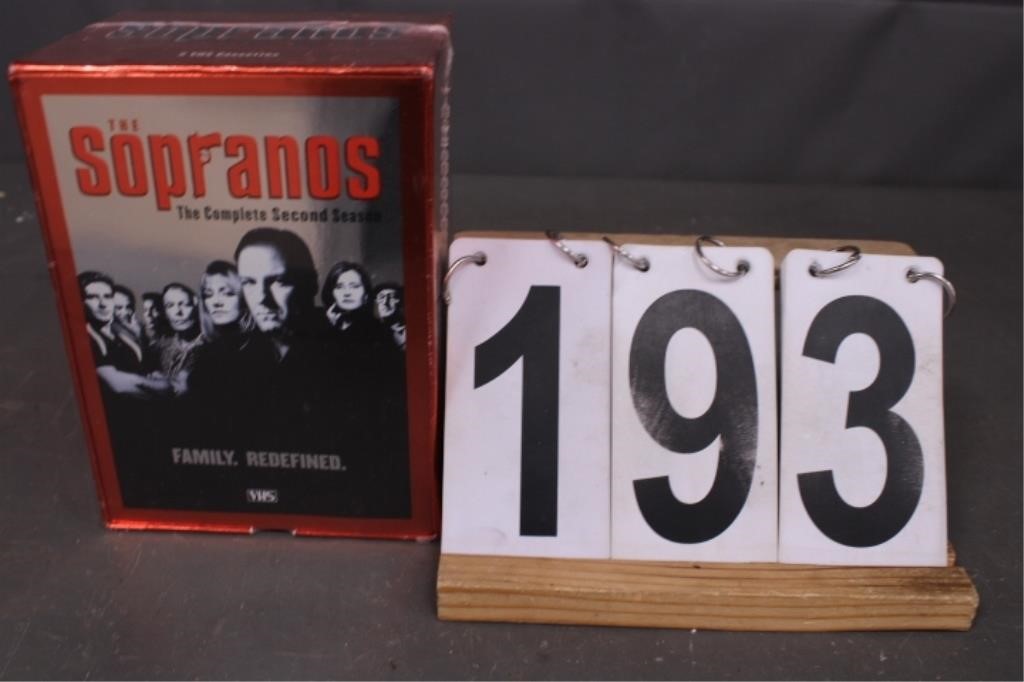 Sopranos VHS 2nd Season Set