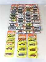 40 Matchbox die cast vehicles , all new in