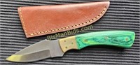 8" EMERALD WOOD SKINNER