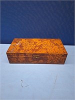 Flemish Wood Carving Glove Box