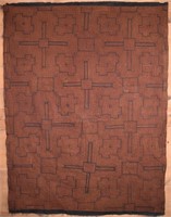 Shipibo Textile from South America - Hand Painted
