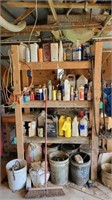 Assorted Lubricants, Oils, Paints