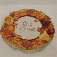 Give Thanks Plate