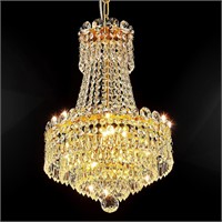 CEENWE Gold Fish Crystal Chandelier