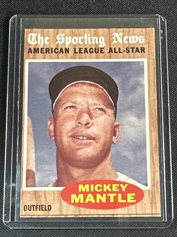 1962 Mickey Mantle Topps Baseball Card #471