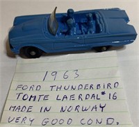 1963  Tomte Laerdal # 16  Thunderbird -rubber