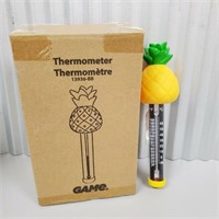 Pool & Spa Shatter Resistant Pineapple Thermometer