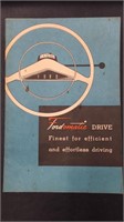 Fordomatic Drive 1950 Booklet